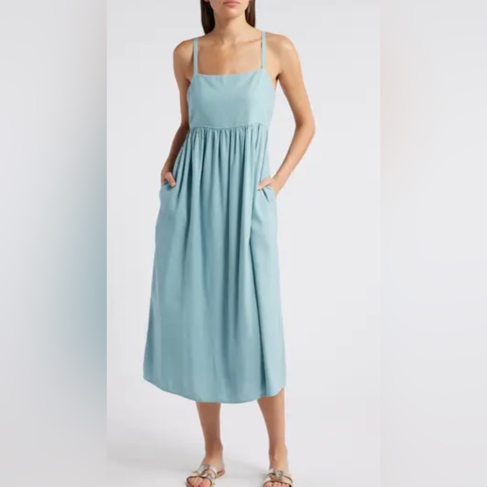 Treasure and bond baby blue dress